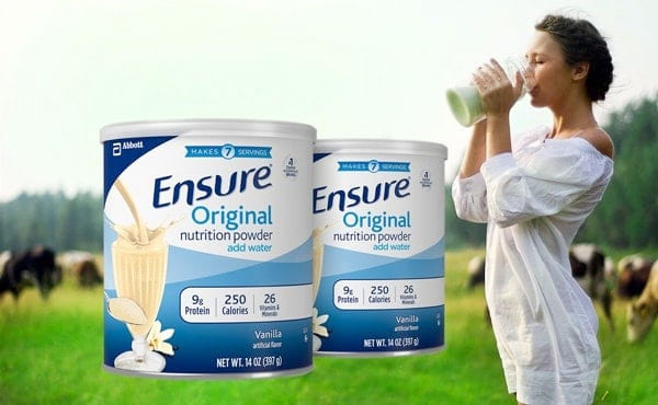 Sữa Bột Ensure Original Nutrition Powder Add Water Chính Hãng Mỹ