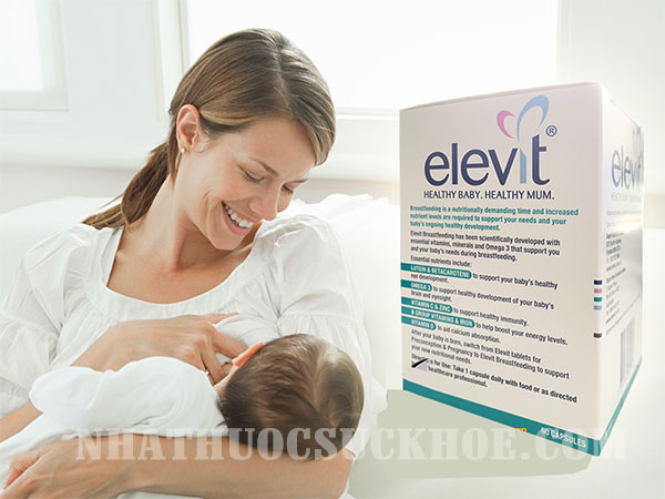Viên uống Elevit Breastfeeding cho phụ nữ sau sinh của Úc (60 viên)
