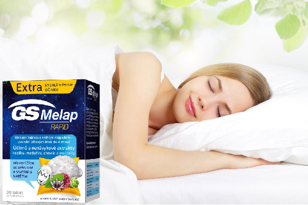 Viên uống hỗ trợ ngủ ngon GS Melap Rapid giúp cải thiện chất lượng giấc ngủ hiệu quả