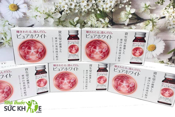 Shiseido Pure white dạng nước của Nhật hỗ trợ trắng da 5
