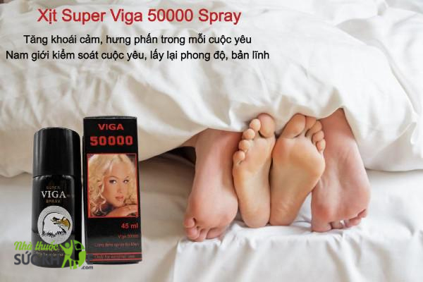 Xịt Super Viga 50000 Spray có tốt không? 
