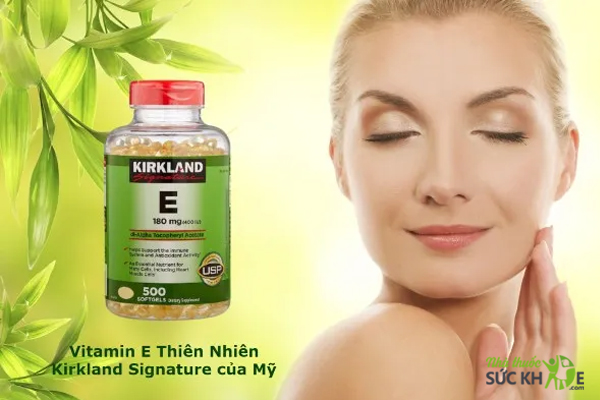 Vitamin E 400 IU Kirkland của Mỹ có tốt không?