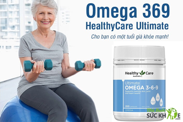 Omega 3-6-9 Healthy Care dùng cho người già