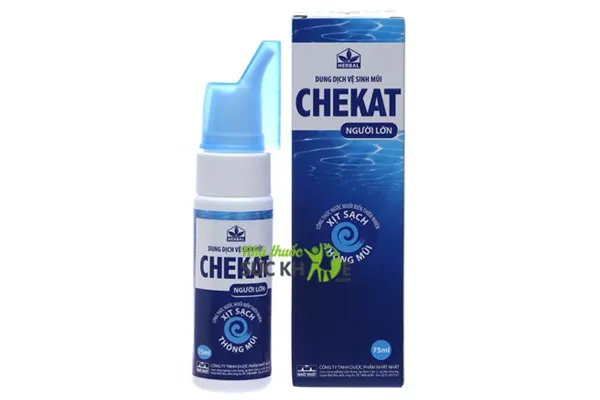 Dung dịch rửa mũi Chekat Adult