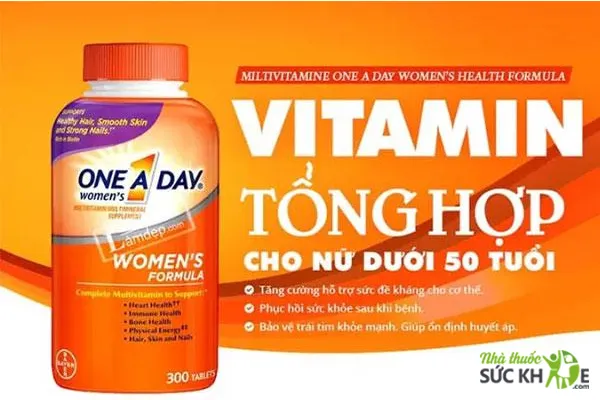 One A Day For Women's cho phụ nữ dưới 50