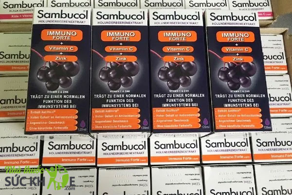 Review siro Sambucol immuno forte từ người dùng