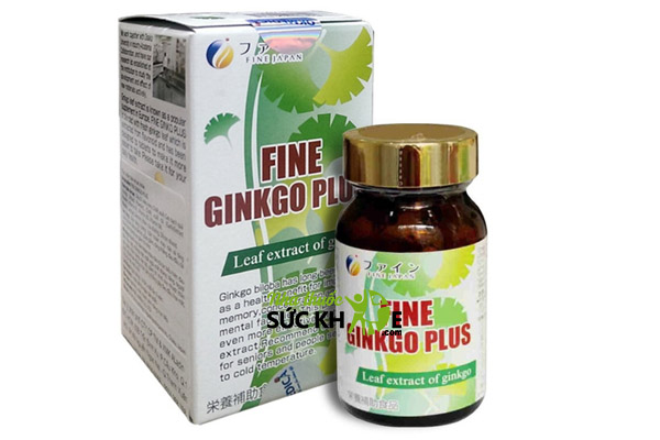 Viên hỗ trợ tăng cường trí nhớ Fine Ginkgo Plus của Nhật