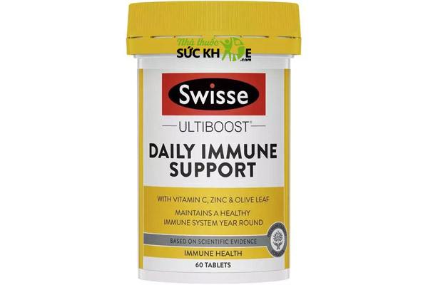 Viên uống hỗ trợ tăng đề kháng Swisse Immune hộp 60 viên của Úc (mẫu mới)