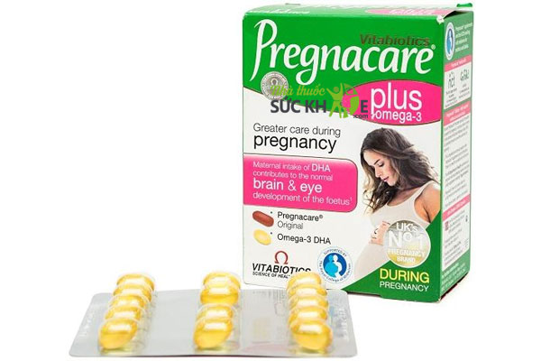 Vitamin bầu Pregnacare Plus Omega-3 tốt cho sức khỏe của mẹ và bé
