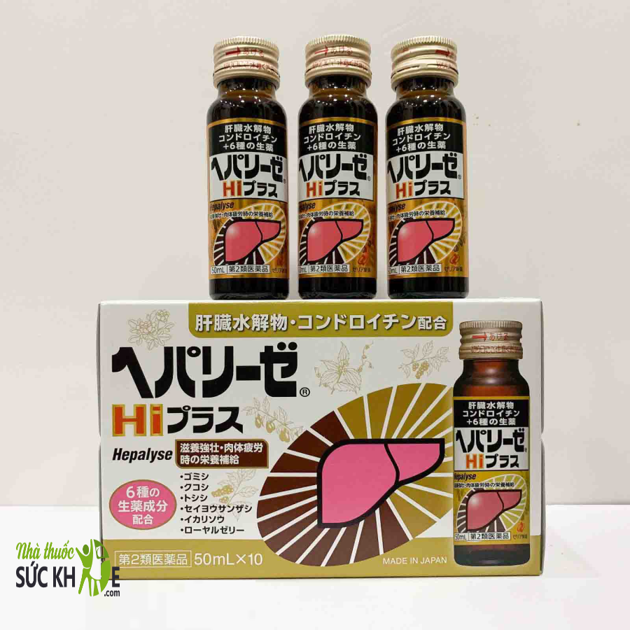 Zeria Hepalyse Hi Plus dạng nước hỗ trợ bổ gan của Nhật