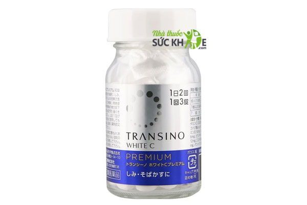 Viên uống Transino White C Premium Nhật Bản giúp dưỡng da trắng sáng tự nhiên