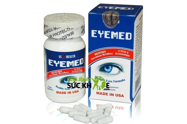 Thuốc bổ mắt cho người cận thị của Mỹ Eyemed