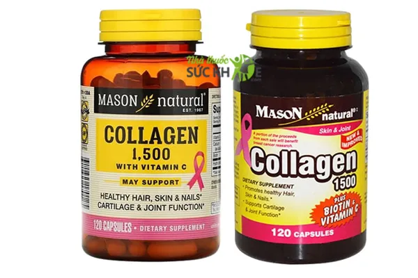Viên uống Collagen tốt nhất Mason Natural Collagen 1500