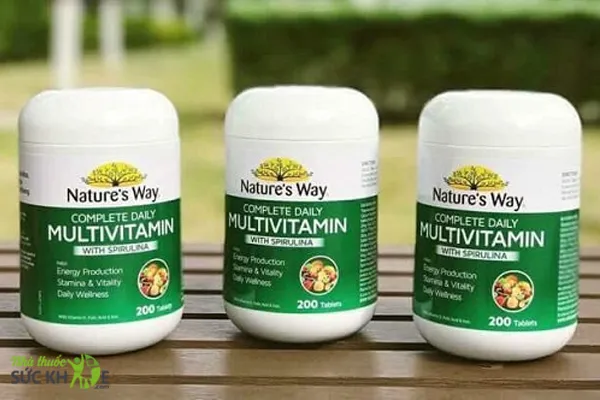 Vitamin tổng hợp cho phụ nữ 25 tuổi Nature’s Way Complete Daily