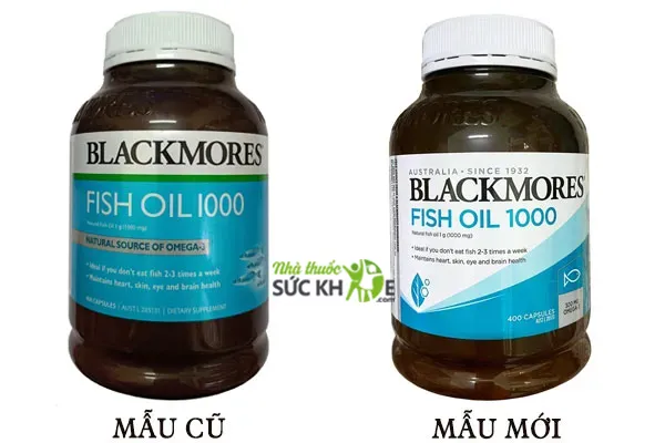 Thuốc bổ mắt của Úc cho trẻ em Blackmores Fish Oil 1000mg