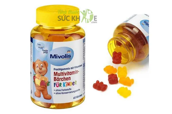 Vitamin cho bé 2 tuổi trở lên dạng kẹo Das Gesunde Plus
