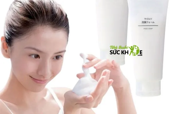 Sữa rửa mặt Muji Face Soap