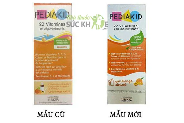 Multivitamin cho trẻ em Pediakid 22 Vitamines