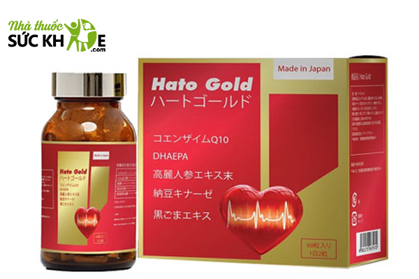 Viên uống hỗ trợ tim mạch Hato Gold Jpanwell