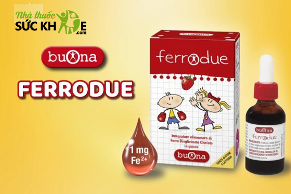 Thuốc bổ máu cho trẻ sơ sinh và trẻ nhỏ Buona Ferrodue