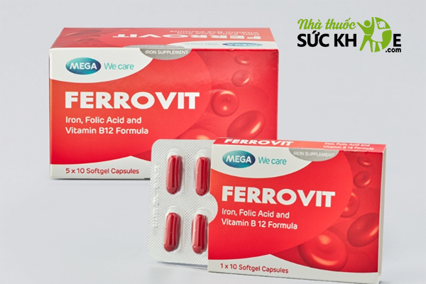 Thuốc bổ sung sắt cho người lớn Ferrovit