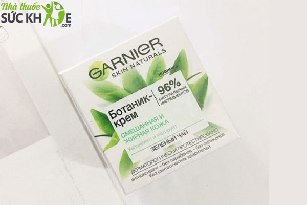 Kem dưỡng da Garnier Botanic Green Tea Cream