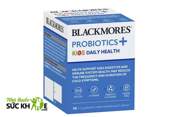 Men vi sinh cho trẻ em Blackmores Probiotics+ Kids Daily