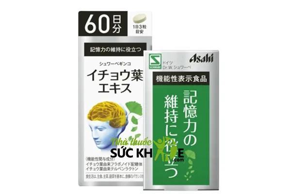 Thực phẩm chức năng bổ não Nhật Bản Asahi