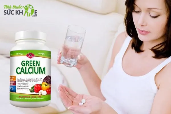 Green Calcium là canxi hữu cơ dạng viên