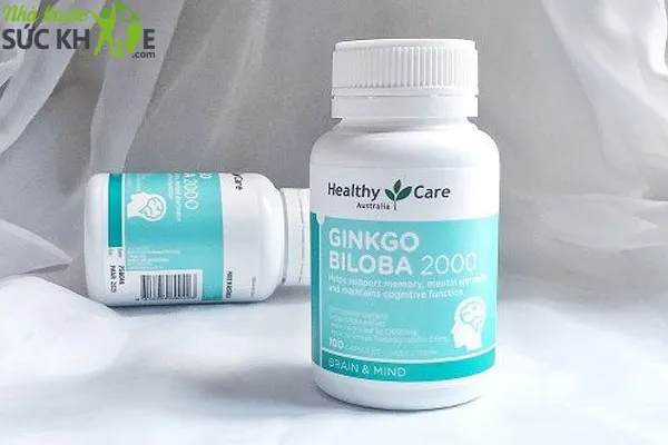 Viên uống bổ não Ginkgo Biloba 2000 Healthy Care