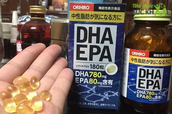 Viên uống bổ não Nhật Bản DHA EPA Orihiro