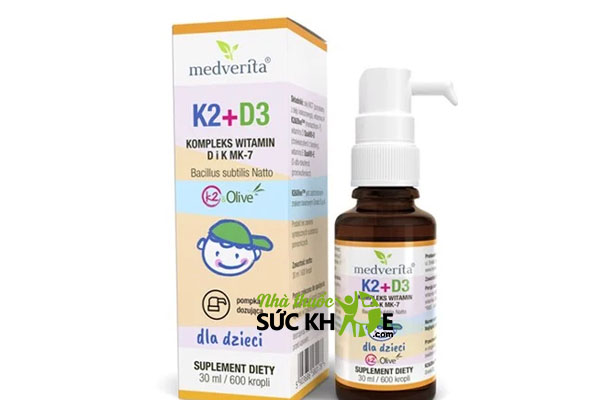 Vitamin D3 K2 MK7 Medverita