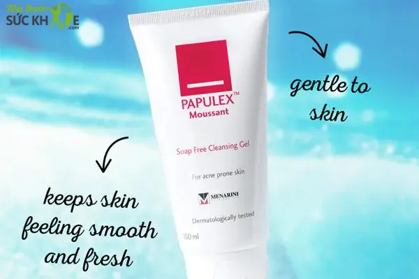 Sữa rửa mặt Papulex Moussant Soap Free Cleansing Gel