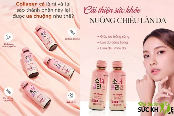 Collagen Hàn Quốc dạng nước tốt nhất- Girl Collagen