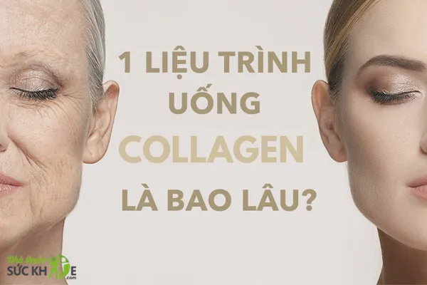 Tùy vào dạng Collagen bạn uống để có liệu trình cụ thể