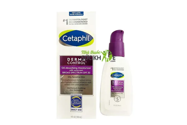 Kem dưỡng ẩm chống nắng  Cetaphil Derma Control SPF30