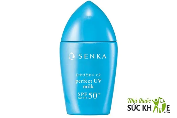Kem chống nắng Senka Perfect UV Milk SPF 50+