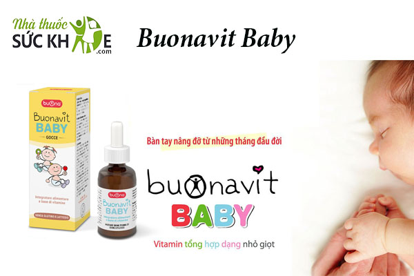 Vitamin tổng hợp cho trẻ sơ sinh và trẻ nhỏ Buonavit Baby