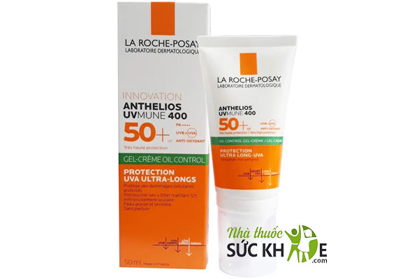 Kem chống nắng được dùng nhiều nhất La Roche Posay Anthelios XL Fluide SPF50+