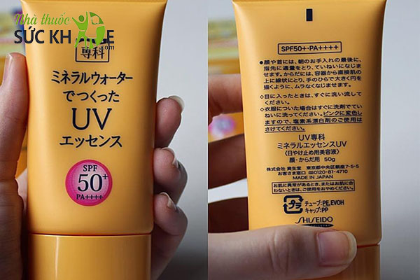 Kem chống nắng Senka dạng sữa Perfect UV Q10 BG