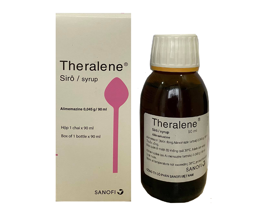 Siro Theralene 90ml điều Trị Mất Ngủ Va Dị ứng Gia Ban Mua ở đau Tốt Nhất