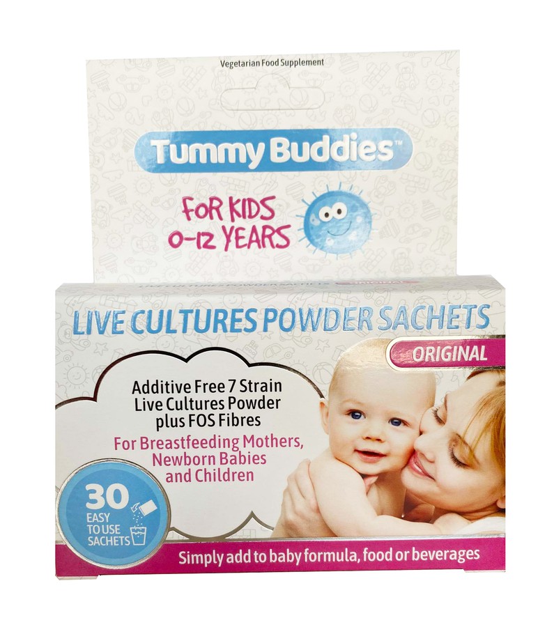 Men Vi Sinh Tummy Buddies Hỗ Trợ Tieu Hoa Cho Trẻ Từ Sơ Sinh Của Anh