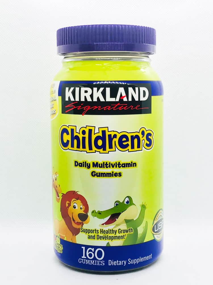 Kẹo Kirkland Children’s Multivitamin bổ sung vitamin cho bé