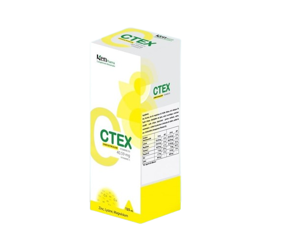 Siro Bổ Sung Canxi Và Vitamin D3 Ctex Kenpharma